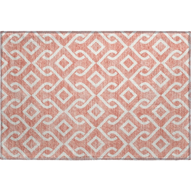 Premium Washable Super Soft Modern Medallions Mayfield Rug