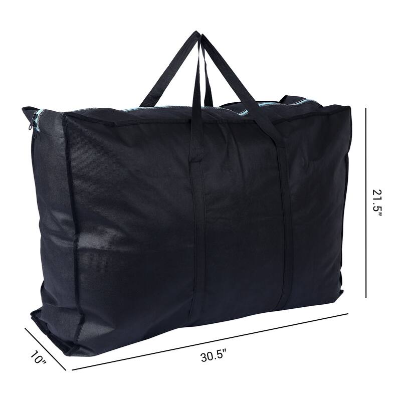 1 Pack Clothes Storage, Foldable Storage Bags, Moving Bags for Organizing Closet Organizers and Storage with Handles