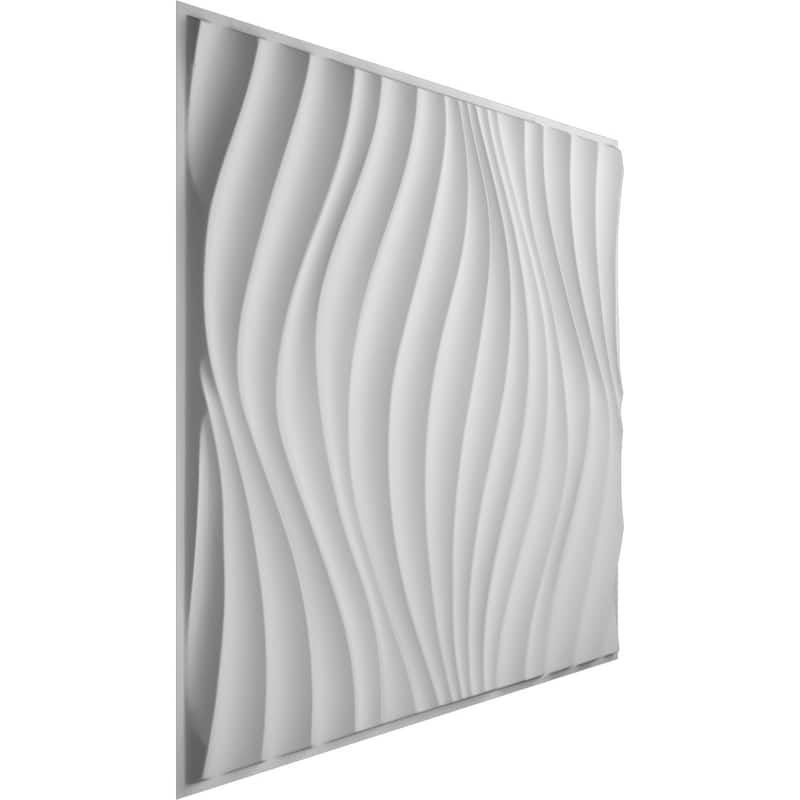 19 5/8"W x 19 5/8"H Billow EnduraWall Decorative 3D Wall Panel