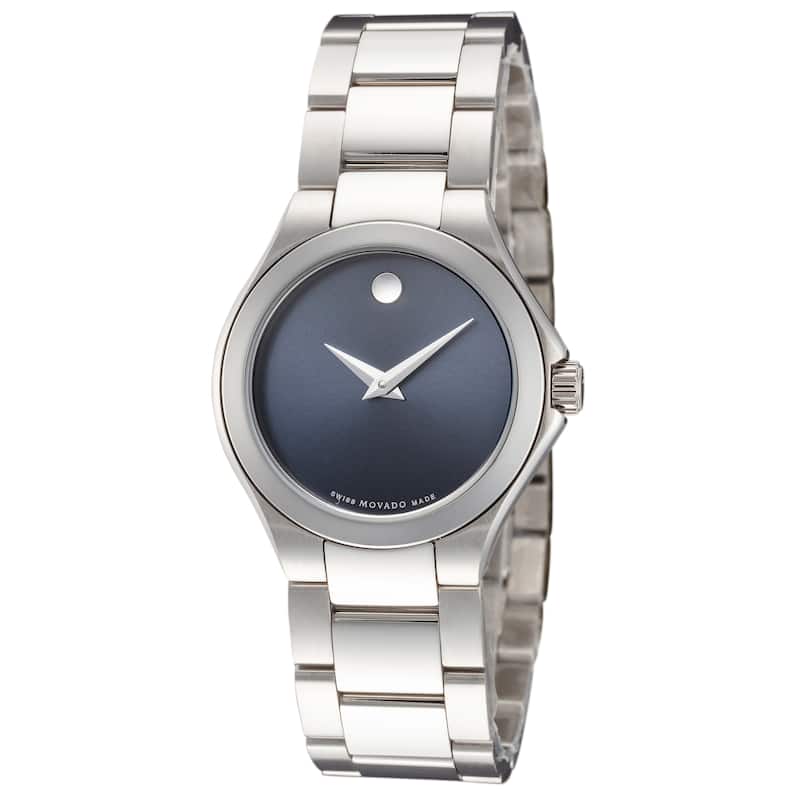 Movado Women's Defio 28mm Quartz Watch 0607309 - Blue - One Size
