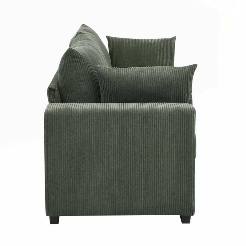 Coastal Haven Corduroy Sofa - 2 Seat