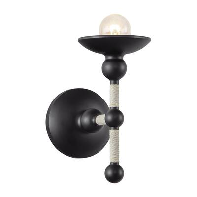 Nadine 4" Vanity Light, 1 x 60W, E12