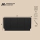 preview thumbnail 24 of 28, Manhattan Comfort Ardea 60" Sideboard (4-Door)