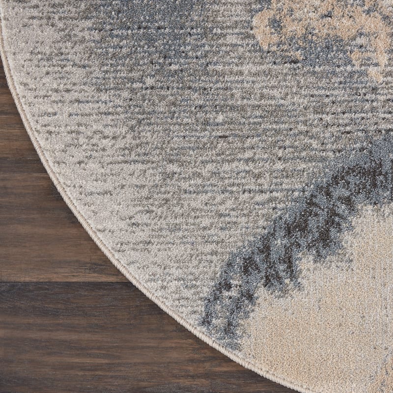 Nourison Maxell Modern Glam Abstract Area Rug