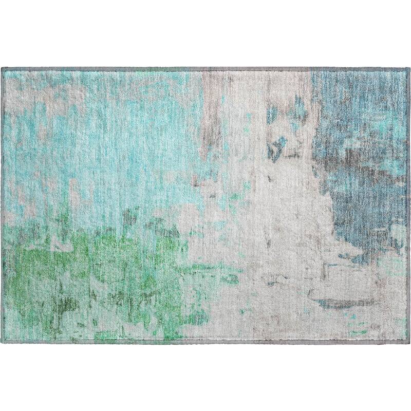 Premium Washable Super Soft Abstract Watercolor Mayfield Rug
