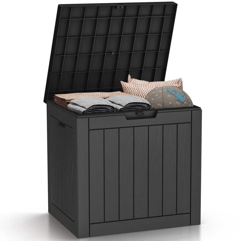 Outdoor Patio Storage Resin Lockable Deck Box