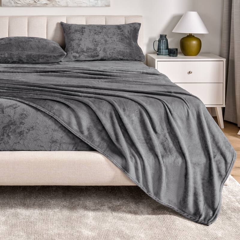 Bare Home Velvety Soft Microplush Sheet Set