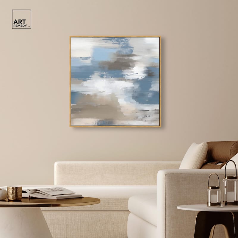 Sand and Snow Canvas by Art Remedy