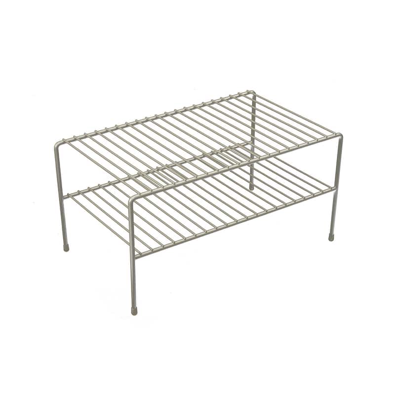 Organized Living Nickel Large Double Shelf
