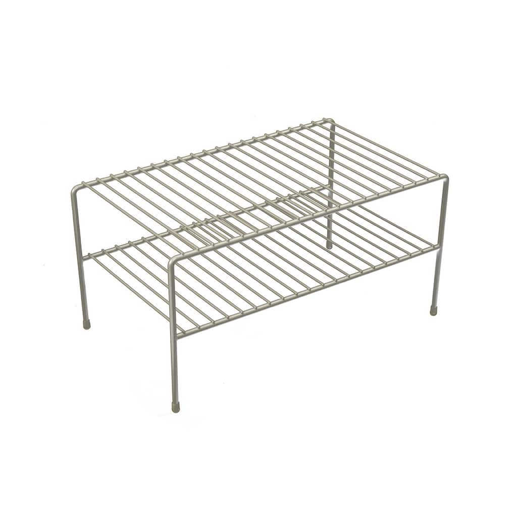 Organized Living Nickel Large Double Shelf