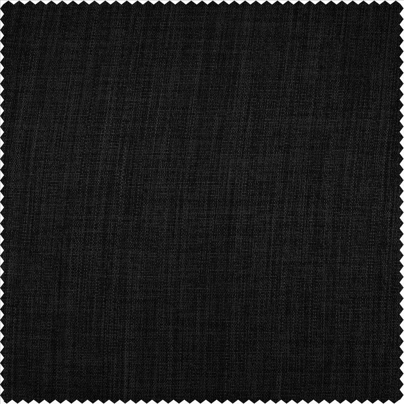Exclusive Fabrics Faux Linen Extra Wide Room Darkening Curtains (1 Panel)