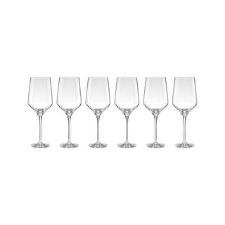 Lenox Tuscany Classics Angled Optic Wine Glasses, Set of 6