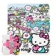 preview thumbnail 3 of 3, Sanrio Hello Kitty My Cute World Silk Touch Sherpa Throw Blanket