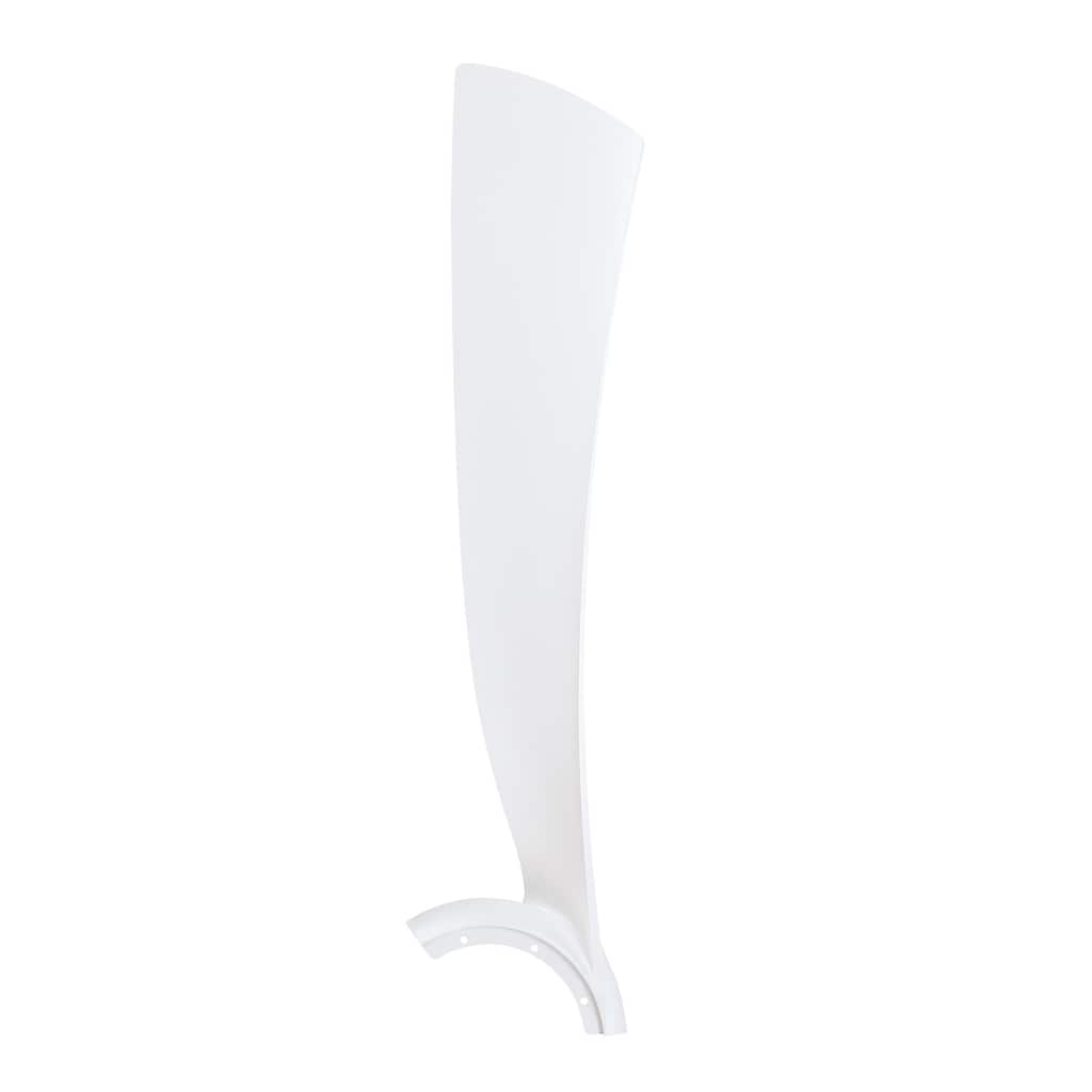 Wrap 64 inch Indoor/Outdoor Ceiling Fan Blade Set of 3 - Matte White - Matte White - 64 Inches