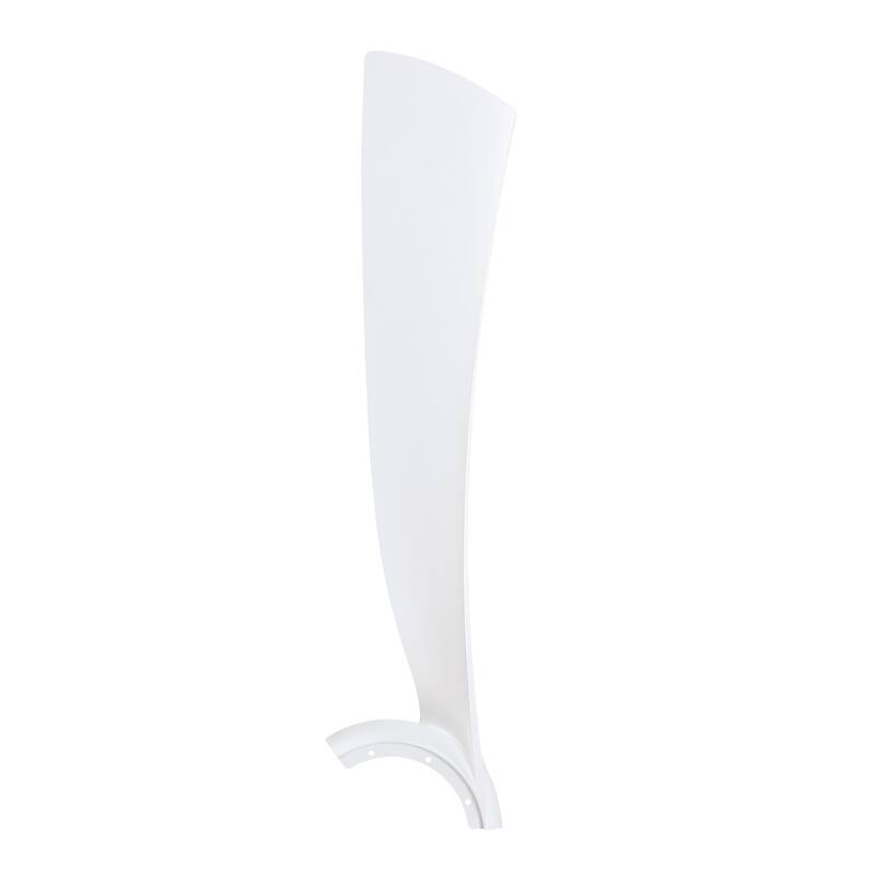 Wrap 64 inch Indoor/Outdoor Ceiling Fan Blade Set of 3 - Matte White - Matte White - 64 Inches