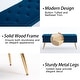 preview thumbnail 92 of 92, Velvet Storage Ottoman Bench with gold legs and Nailhead Trim for Bedroom/End of Bed/Entryway/Window