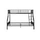 preview thumbnail 6 of 6, Caius Gunmetal Finish Twin Xl/Queen Bunk Bed