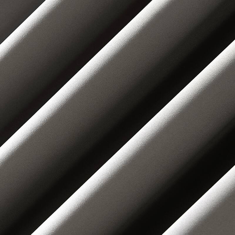 Sun Zero Oslo Home Theater 100% Blackout Rod Pocket Curtain Panel, Single Panel