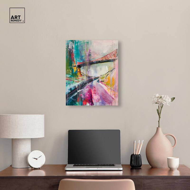 Mystic Tides Canvas by Art Remedy, Gallery Wrapped