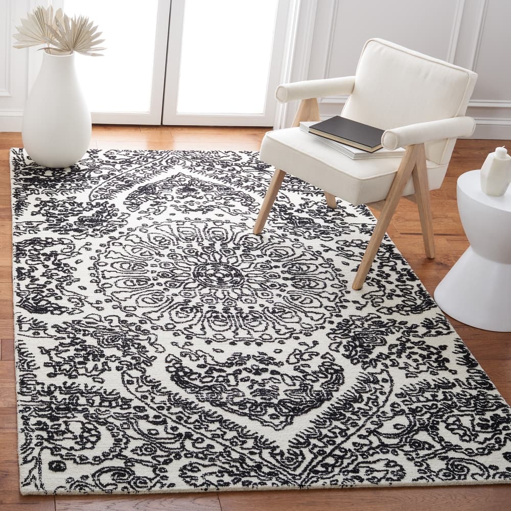 SAFAVIEH Handmade Metro Cyndee French Country Wool Rug