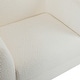 preview thumbnail 23 of 53, Tina Modern Upholstered Boucle Arm Club Chair by Christopher Knight Home