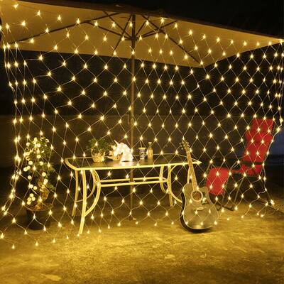 LED Net Grid String Light Decorate Garden Fairy Light, Christmas Light