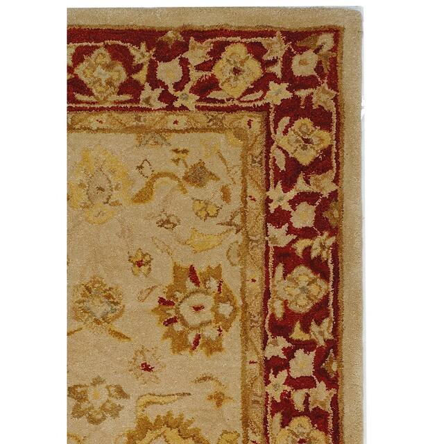 SAFAVIEH Anatolia Angeline Traditional Oriental Hand-spun Wool Rug