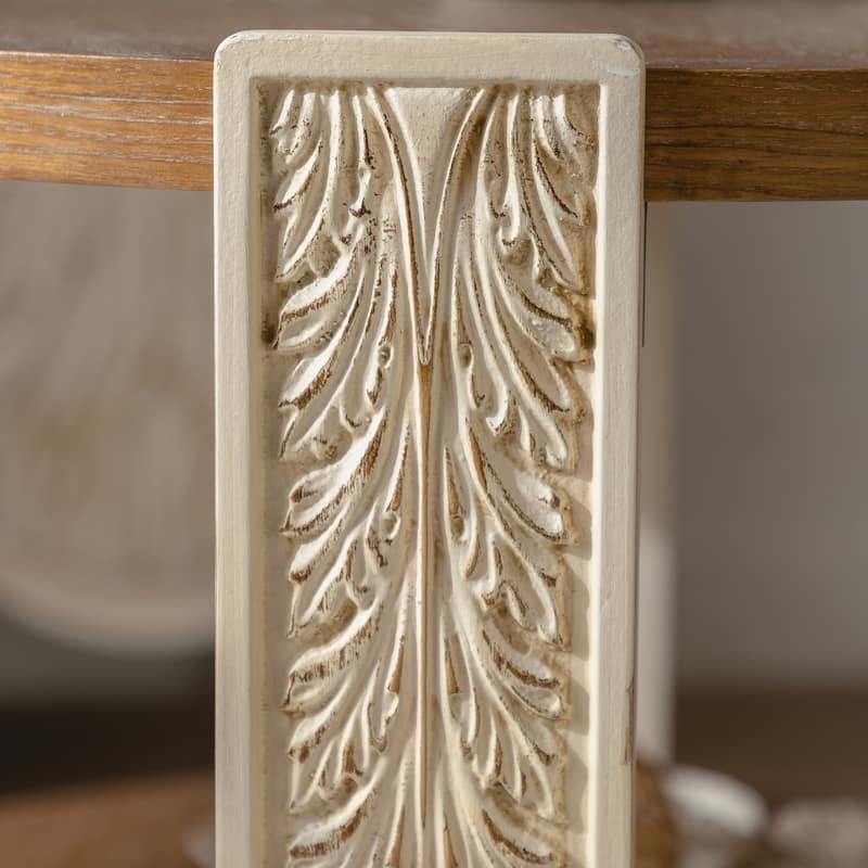 Carved Wooden Coffee Table
