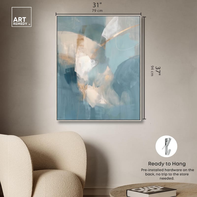 Blue Dreams Canvas by Art Remedy
