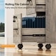 preview thumbnail 45 of 44, 2-Drawer Rolling Wood File Cabinet with Lock