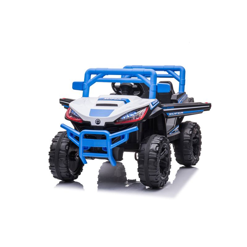 12V Exclusive Car for Kids, Electric Off-Road Vehicle with Seat Belt, Electric Car Toy for Kids with Charge Display