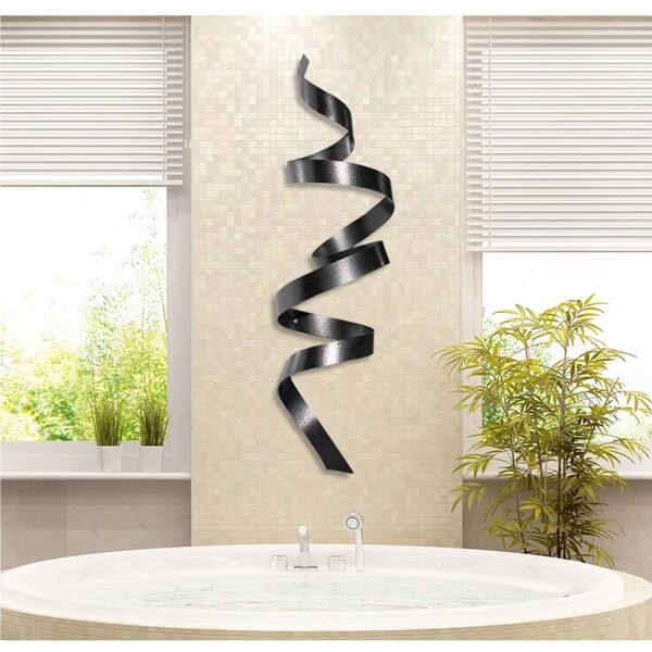 Shop Statements2000 Black 3d Metal Wall Art Accent Sculpture