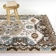 preview thumbnail 6 of 8, Louise Southwestern Traditional Area Rug 5'3" x 7' - Brown/Beige/Blue