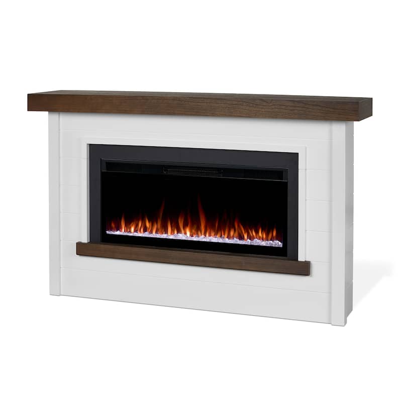 Bernice 67" Smart Landscape Electric Fireplace By Real Flame
