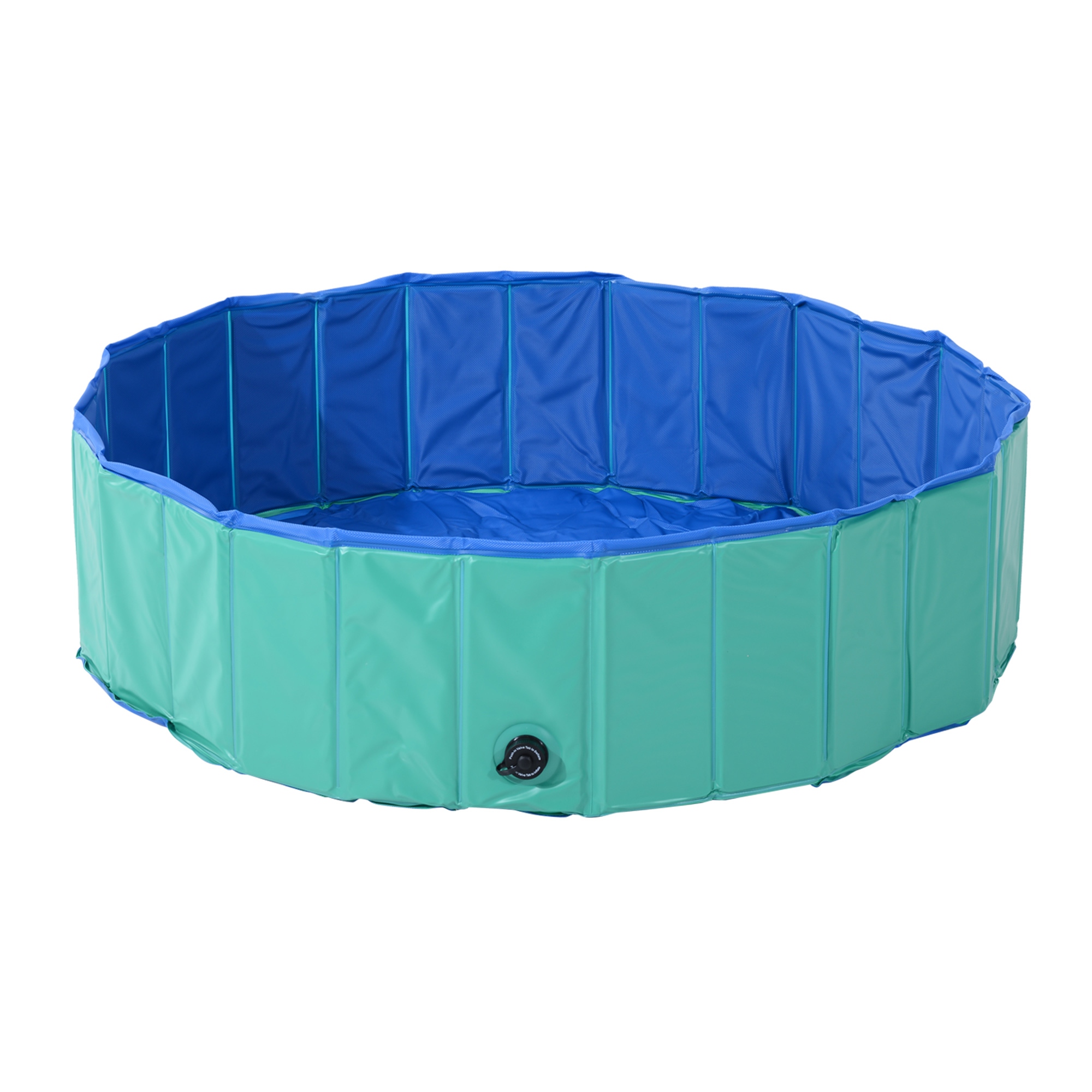 PawHut 12 x 60 Collapsible PVC Pet Foldable Swimming Pool Dog