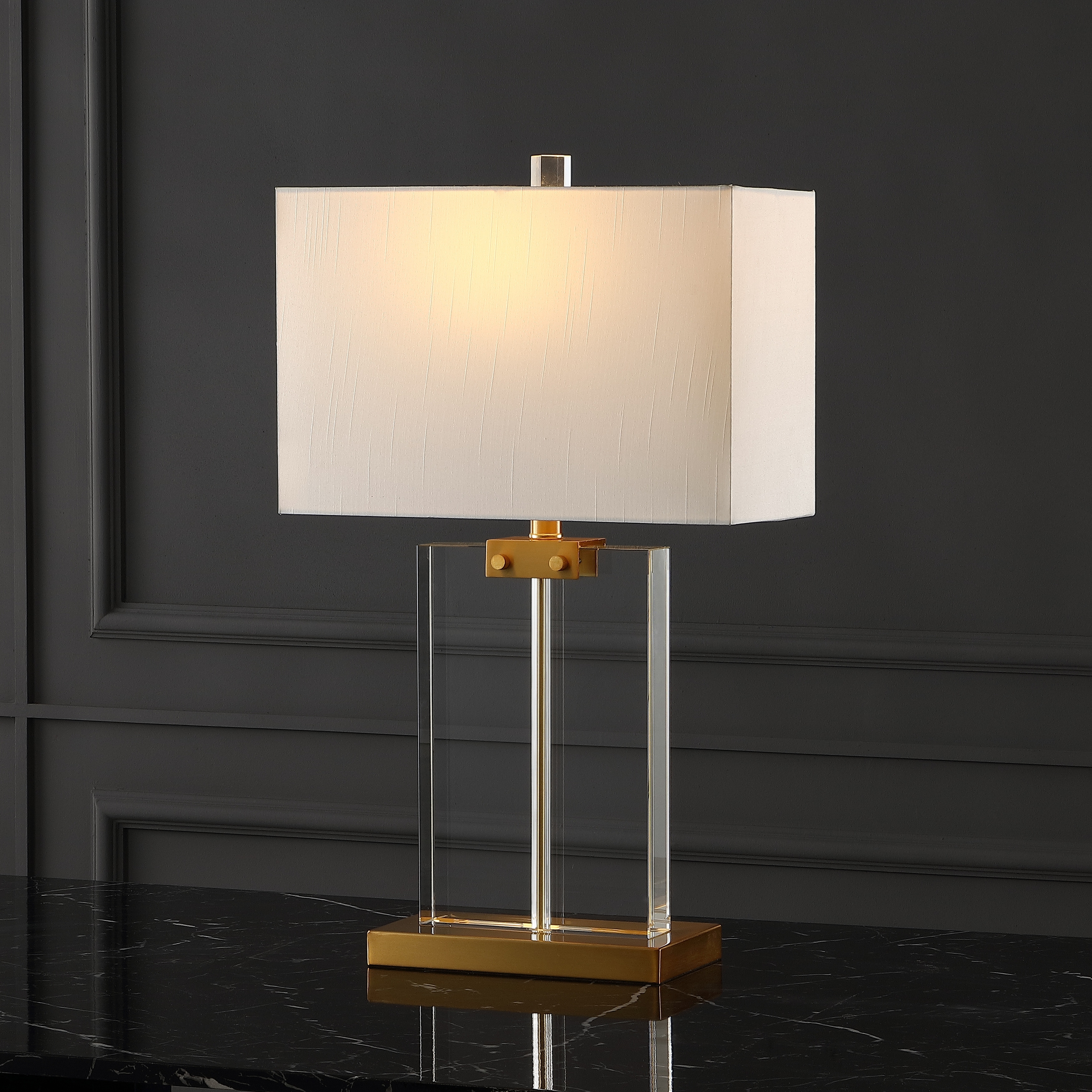 Safavieh Maddock Crystal Table Lamp