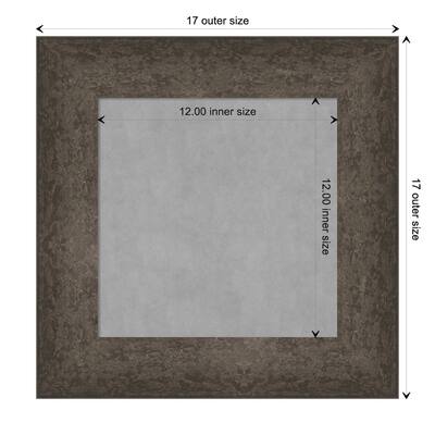 Amanti Art Dappled Light Bronze Framed Magnetic Board