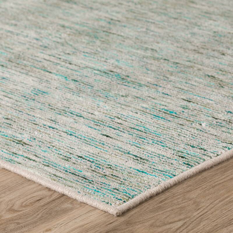 Addison Villager Textured Solid Wool and Viscose Area Rug