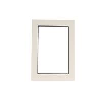 Smooth White 11x14 White Picture Mats with White Core for 8x10 Pictures -  Fits 11x14 Frame 