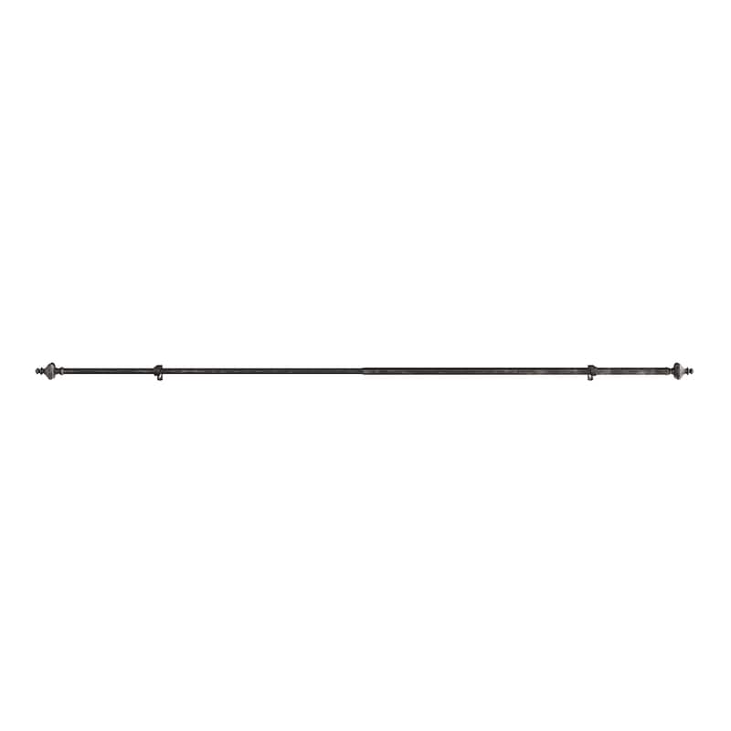 Lavish Home 1-Inch Adjustable Curtain Rod
