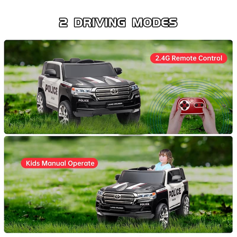 Electric Kids Ride on Police Car SUV