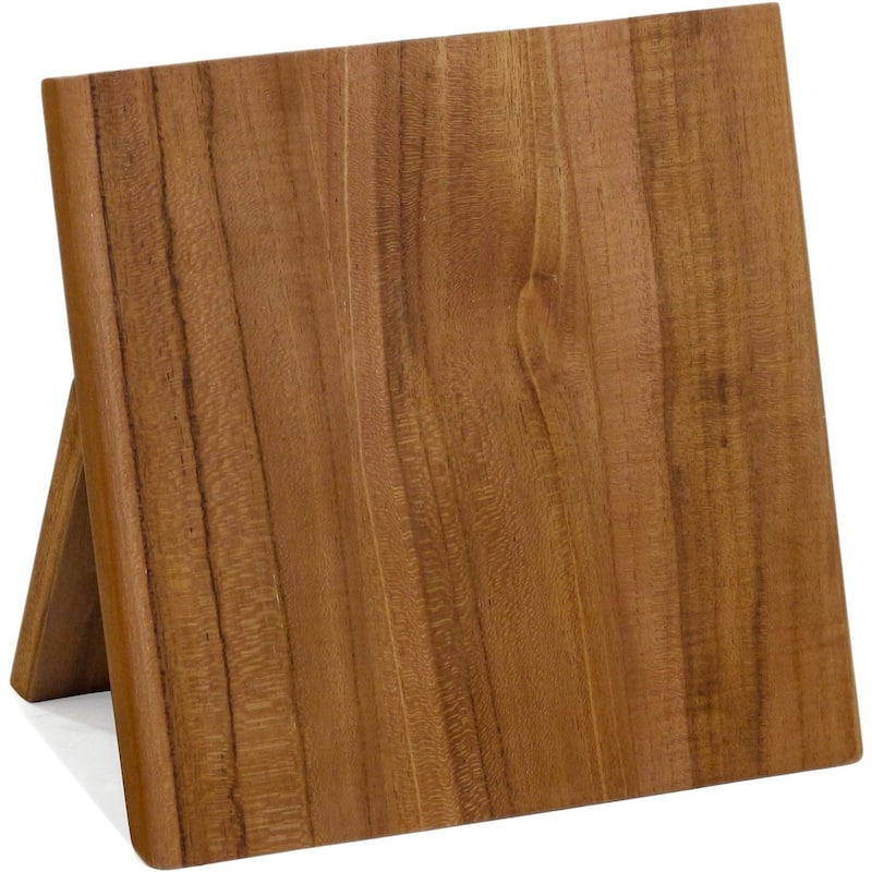 Manada Folding Teak Magnetic Knife Storage