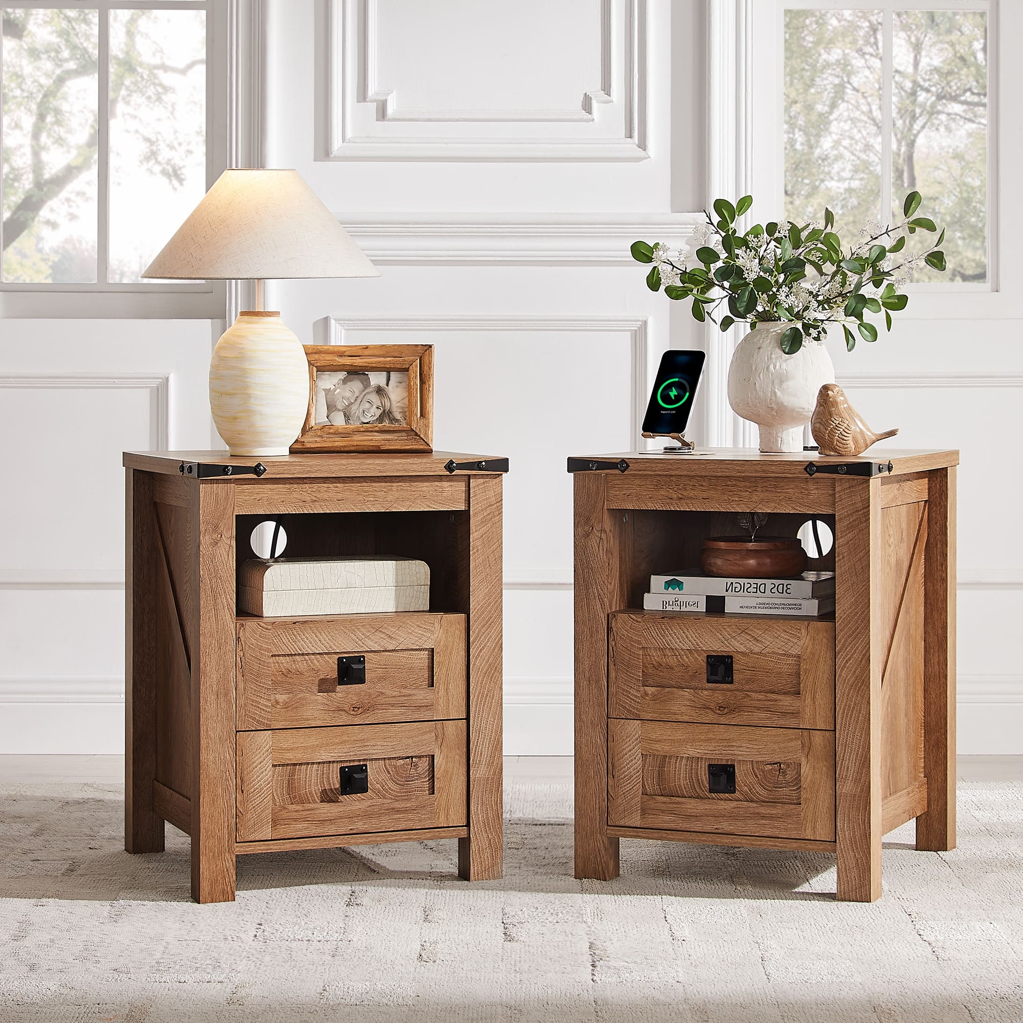 Option Light Knotty Oak