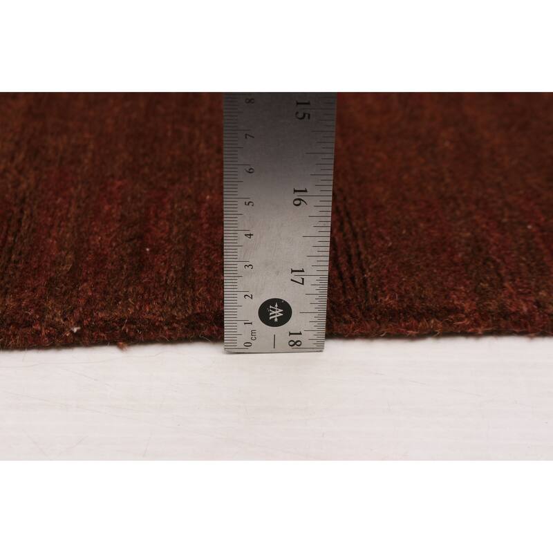 ECARPETGALLERY Hand-knotted Opulence Brown Viscose, Wool Rug - 11'5 x 12'3