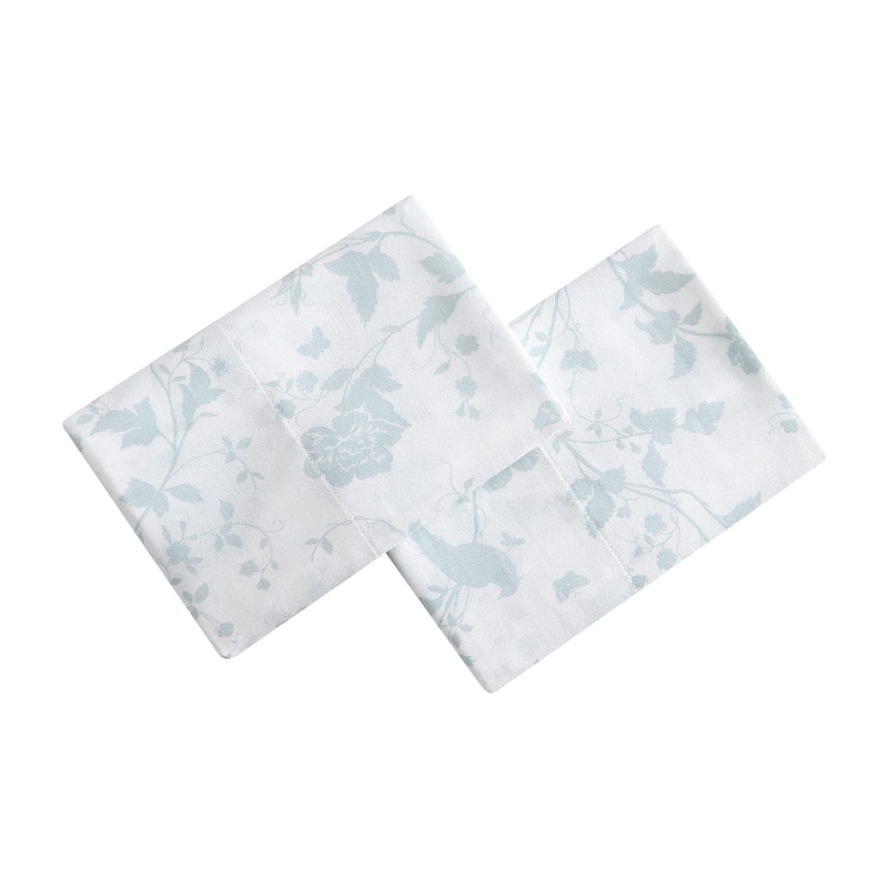 Laura Ashley Soft & Silky Sateen Printed Cotton Sheet Set