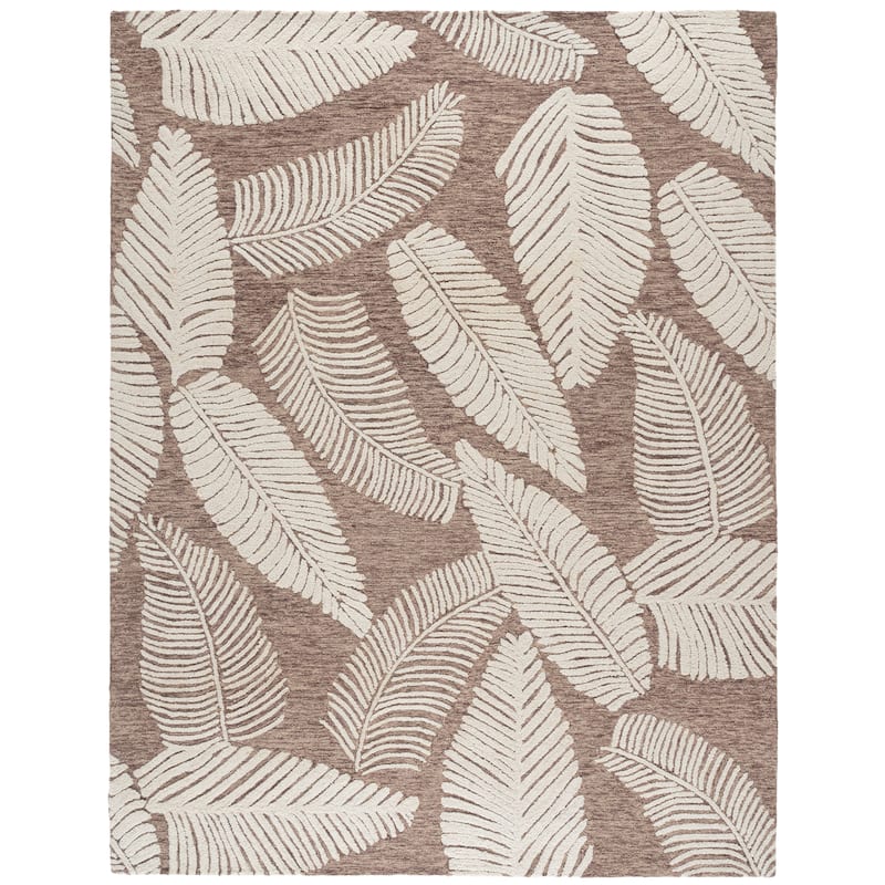 SAFAVIEH Hand-Tufted Jardin Seral Patterned Wool Rug