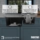 preview thumbnail 34 of 45, Karran Drop-In Quartz 33 in. 1-Hole 60/40 Double Bowl Sink - 33" x 22" x 10" - 33" x 22" x 10"