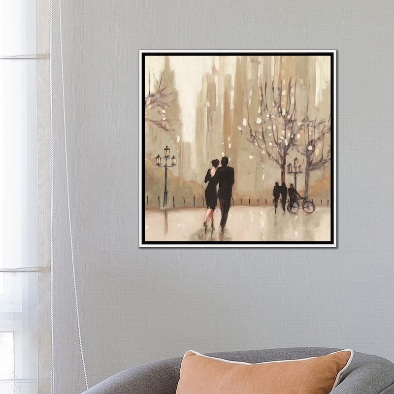 iCanvas "An Evening Out II" by Julia Purinton Framed Canvas Print