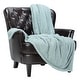 preview thumbnail 30 of 39, Chanasya Cable Knit Throw Blanket With Reversible Sherpa