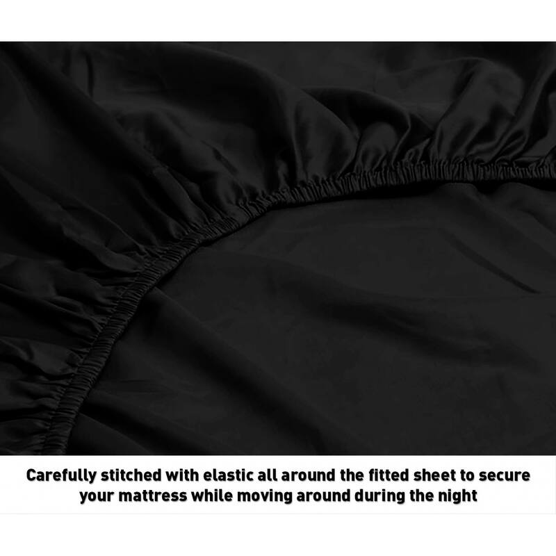 United Collection 1200 Thread Count Egyptian Quality Cotton Luxurious Super Soft Solid Sheet Set